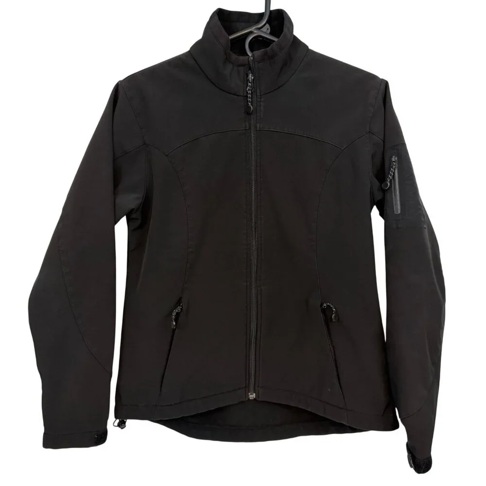 Black Diamond Softshell Fleece-Lined Jacket - Men's S - Black (187510) - Picture 1 of 12
